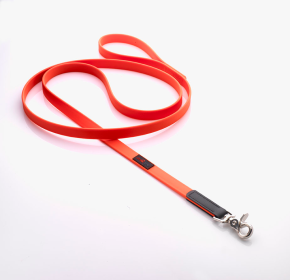 Boss Regular Leash (Color: Orange, size: 5/8" x 6')