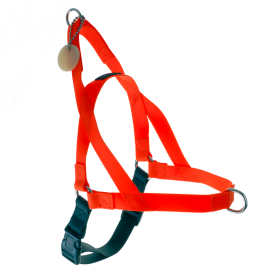 Freedom Harness (Color: Orange, size: Extra Small to 10 lbs.)