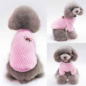 Pet Dog Clothes Knitwear Dog Sweater Soft Thickening Warm Pup Dogs Shirt Winter Puppy Sweater for Dogs (size: m)