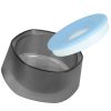 No Spill Dog Cat Water Bowl Spill Proof Slow Water Feeder 47.35oz Pet Water Dispenser Travel Dog Bowl for Dogs Cats Pets
